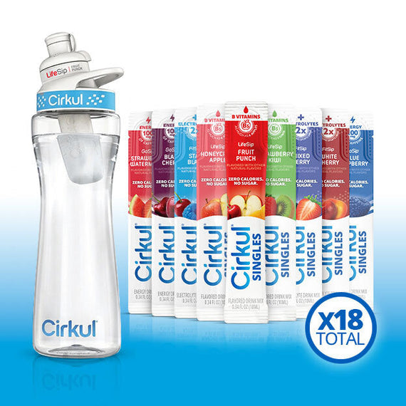 22oz. Plastic Bottle & GoSip® Black Cherry V2
